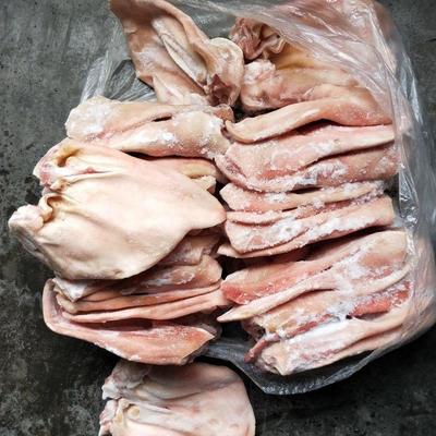 江蘇南京浦口區豬副產品 新鮮冷凍豬耳朵批發，18.00元/斤